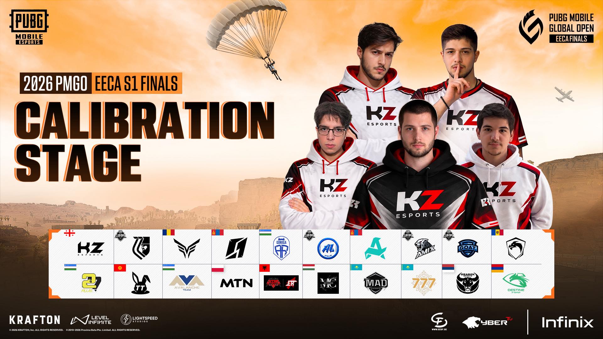 PMGO EECA Finals იწყება: KZ Esports საქართველოს სახელით საერთაშორისო ასპარეზზე ერთვება